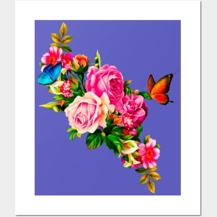 Fresh flowers Posters and Art